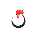 Rooster. Logo